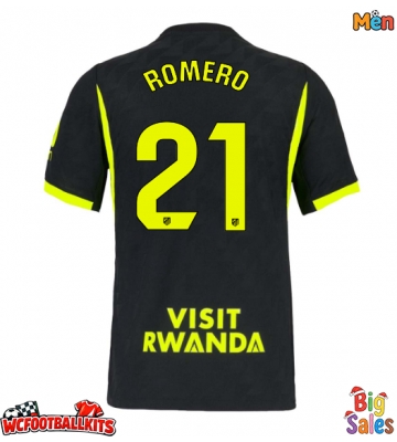 Atletico Madrid Cristian Romero #21 Replica Away Stadium Shirt 2026-27 Short Sleeve